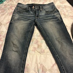 Salvage havoc straight stretch Jean